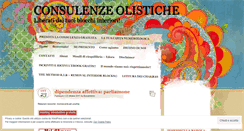 Desktop Screenshot of consulenzeolistiche.com
